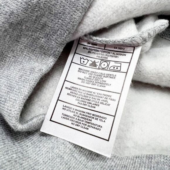 Antigua Men’s NFL Tennessee Titans Grey Full Zip Hoodie Jacket Size Medium - Picture 6 of 6